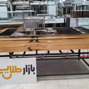 فر دیزی سنگی پز آبگوشت پزی ۹۶ تایی بغل اجاق ۳ شعله طلایی