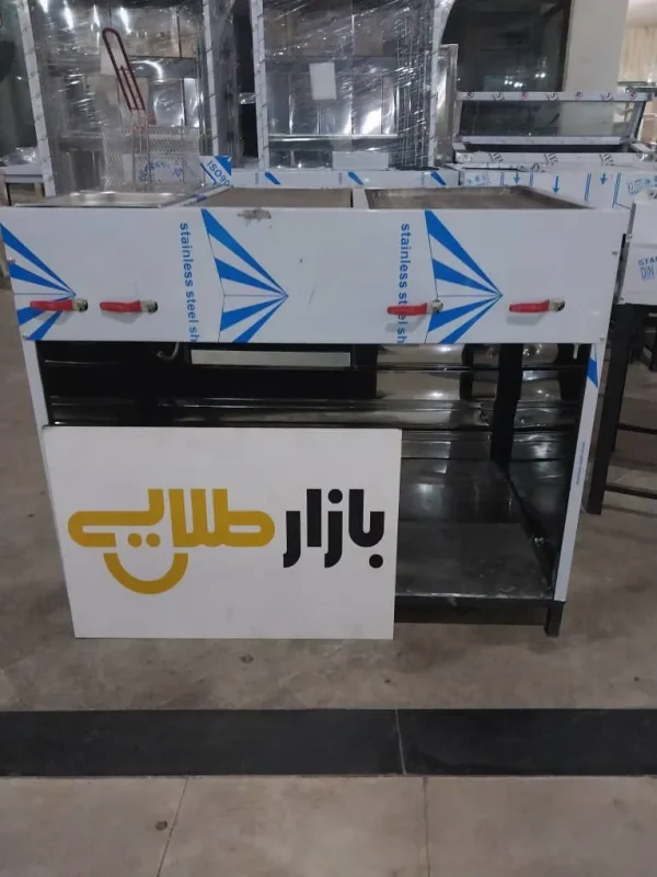 فر ۴ کاره بزرگ نیم تنه ساندویچی اغذیه ترکیبی مرکب