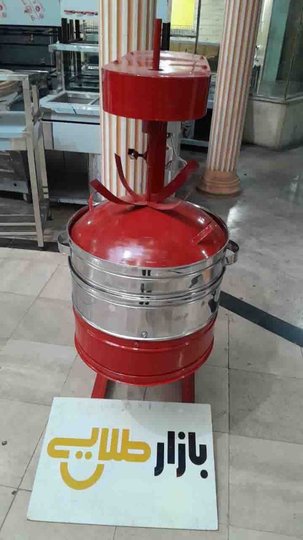 2 دستگاه تخمه رنگ قرمز