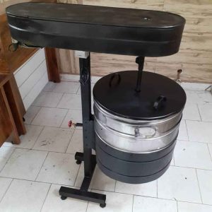 تخمه پز کاور دار مشکی