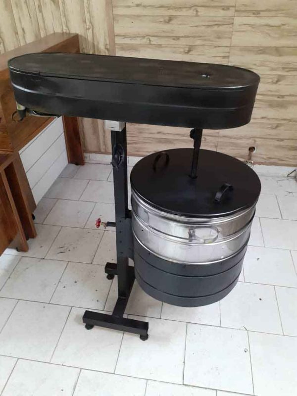 تخمه پز کاور دار مشکی