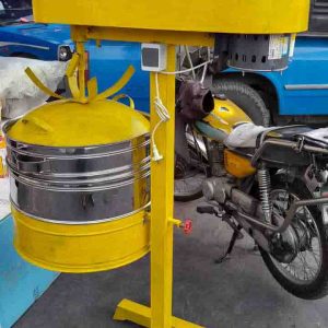 دستگاه تخمه پز کاوردار رنگ زرد