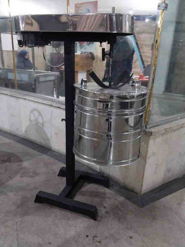 دستگاه تخمه پز کاوردار بدنه استیل